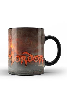 EL SEÑOR DE LOS ANILLOS TAZA CERAMICA MORDOR