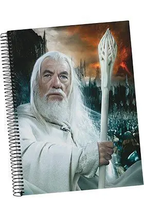 EL SEÑOR DE LOS ANILLOS LIBRETA ESPIRAL GANDALF