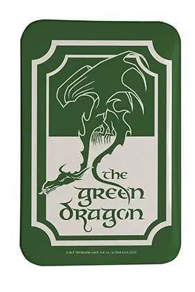 EL SEÑOR DE LOS ANILLOS IMAN 54X78 DRAGON VERDE