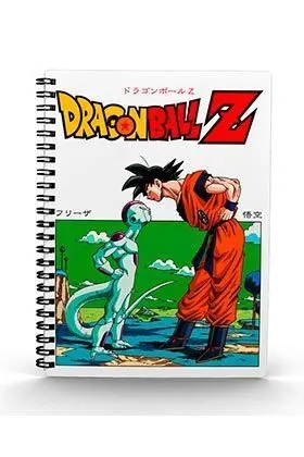 DRAGON BALL Z LIBRETA EFECTO 3D FREEZER VS GOKU