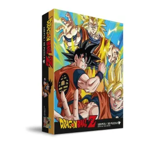 DRAGON BALL Z PUZZLE 100 PIEZAS EFECTO 3D GOKU SAITAN