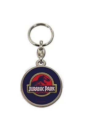 JURASSIC PARK LLAVERO REDONDO LOGO PELICULA