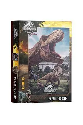 PUZZLE 1000 PIEZAS JURASSIC WORLD POSTER COMBO REX