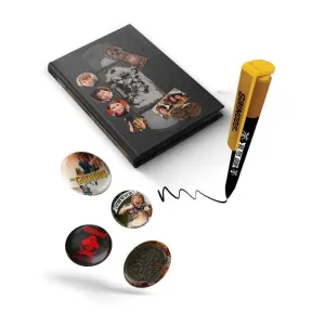 THE GOONIES SET PAPELERIA VHS LIBRETA + CHAPAS + BOLIGRAFO