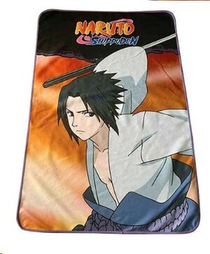 NARUTO SHIPPUDEN MANTA POLAR 100 X 150 CM SASUKE