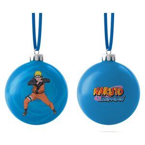 NARUTO SHIPPUDEN BOLA NAVIDAD AZUL