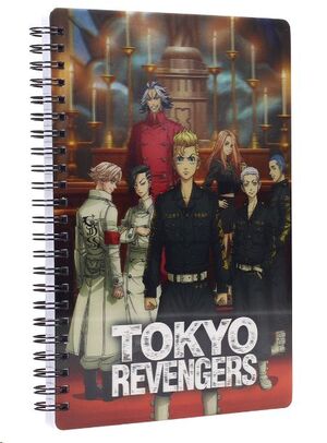 TOKYO REVENGERS LIBRETA EFECTO 3D GROUP