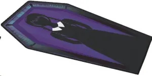 WEDNESDAY ALFOMBRA INTERIOR MIERCOLES DARK SIDE 80X60 CM