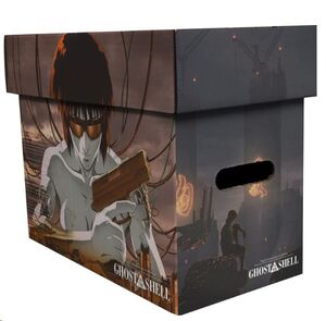 GHOST IN THE SHELL CAJA PARA COMICS ARMED MOTOKO