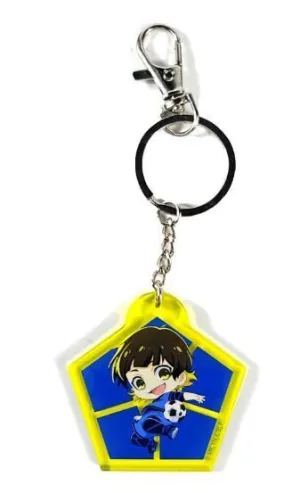 BLUE LOCK LLAVERO MEGURU RACHIRA CHIBI STYLE 5 CM