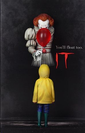 IT 2017 FIGURA POSTER 3D PENNYWISE & GEORGIE