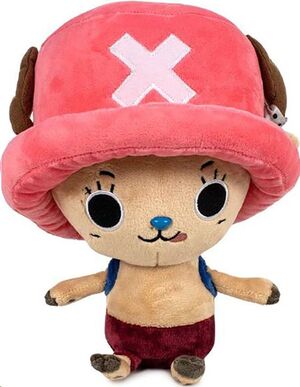 ONE PIECE PELUCHE CHOPPER RELAMIENDOSE 25 CM