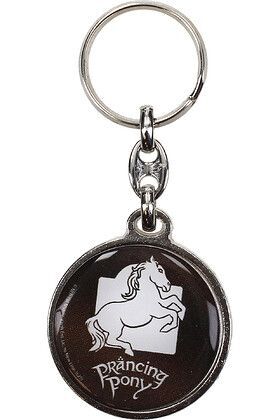 EL SEÑOR DE LOS ANILLOS LLAVERO REDONDO PRANCING PONY