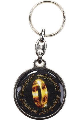 EL SEÑOR DE LOS ANILLOS LLAVERO REDONDO THE ONE RING