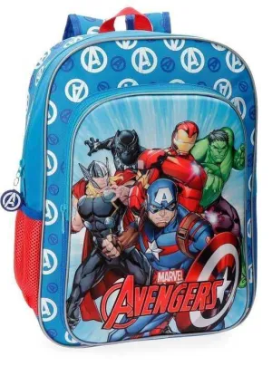 LOS VENGADORES MOCHILA 40 CM FRONTAL 3D                                    