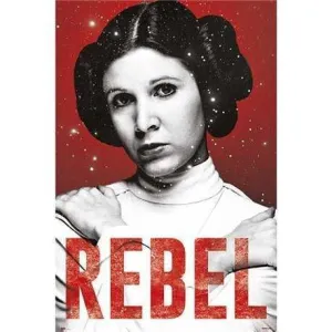 POSTER STAR WARS LEIA REBEL 61 X 91 CM                                     