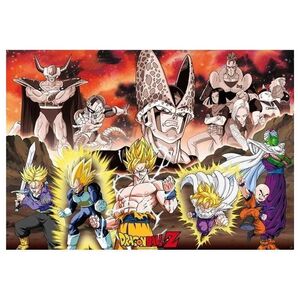 POSTER DRAGON BALL Z GROUPE CELL ARC 61 X 91 CM                            