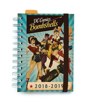 DC COMICS BOMBSHELLS AGENDA ESCOLAR 2018/2019