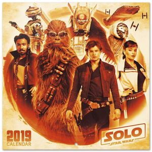 CALENDARIO 2019 STAR WARS STORY 30X30 CM                                   