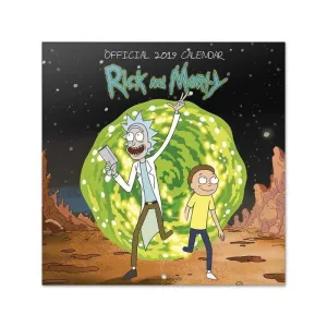 CALENDARIO 2019 RICK & MORTY 30X30 CM                                      