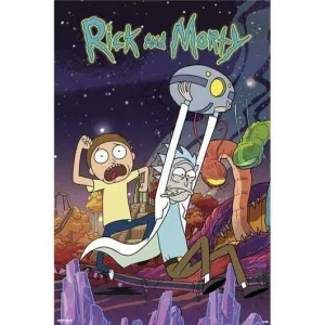 POSTER RICK Y MORTY PLANET 61 X 91 CM                                      