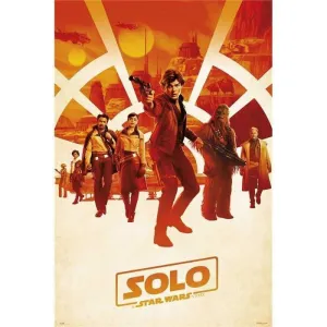 POSTER STAR WARS SOLO A STAR WARS STORY ONE SHEET 61 X 91 CM               