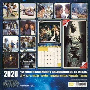 CALENDARIO 2020 STAR WARS CLASSIC 30X30                                    