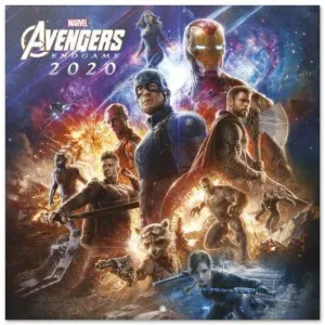 CALENDARIO 2020 MARVEL AVENGERS ENDGAME 30X30                              