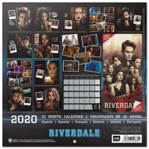 CALENDARIO 2020 RIVERDALE 30X30                                            