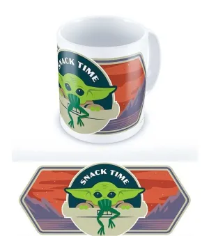 STAR WARS THE MANDALORIAN TAZA CERAMICA SNACK TIME                         