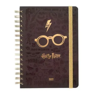 HARRY POTTER AGENDA ANUAL 2022 A5 SEMANA VISTA