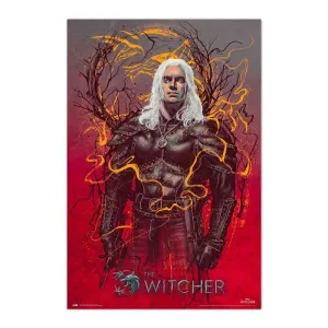 POSTER THE WITCHER 2 GERALD DE RIVIA 61 X 91,5 CM