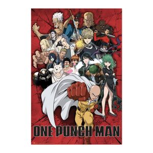 POSTER ONE PUNCH MAN HEROES 61 X 91,5 CM