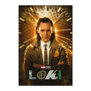 POSTER MARVEL LOKI TIME VARIANT 61 X 91 CM