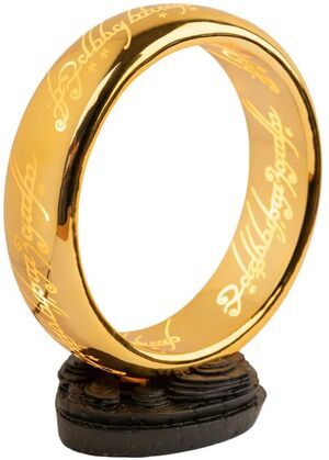 EL SEÑOR DE LOS ANILLOS LÁMPARA ANILLO ÚNICO