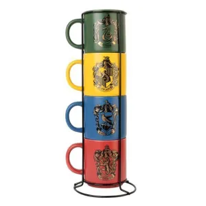 HARRY POTTER SET DE 4 TAZAS CASADE HOGWARTS
