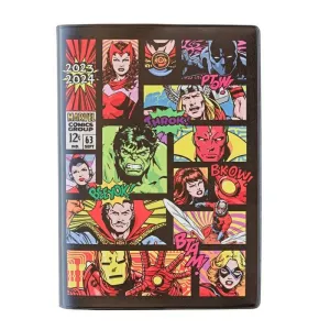 AGENDA ESCOLAR 2023/2024 SEMANA VISTA POCKET 17 MESES MARVEL COMICS