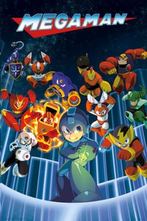 POSTER MEGAMAN 61 X 91,5 CM