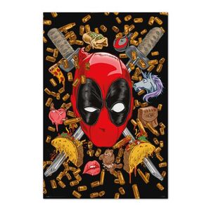 POSTER MARVEL DEADPOOL BULLETS AND CHIMICHANGAS 61 X 91 CM