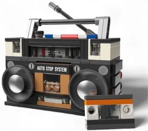 MADNESSTOYS BRICKS POP SERIES RADIO CASSETTE