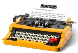MADNESSTOYS BRICKS POP SERIES MÁQUINA DE ESCRIBIR