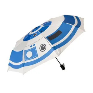 STAR WARS PARAGUAS PLEGABLE AUTOMATICO R2D2