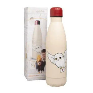 HARRY POTTER BOTELLA METALICA HEDWIG 500 ML