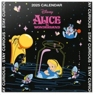 DISNEY ALICIA EN EL PAIS DE LAS MARAVILLAS CALENDARIO 2025 30X30 CM