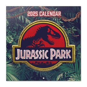 JURASSIC PARK CALENDARIO 2025 30X30 CM