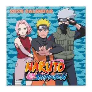 NARUTO SHIPPUDEN CALENDARIO 2025 30X30 CM