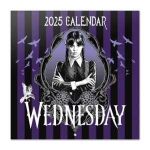 WEDNESDAY CALENDARIO 2025 30X30 CM
