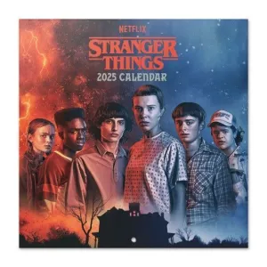 STRANGER THINGS CALENDARIO 2025 30X30 CM