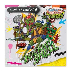 TORTUGAS NINJA CALENDARIO 2025 30X30 CM
