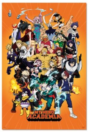 POSTER MY HERO ACADEMIA 61 X 91,5 CM